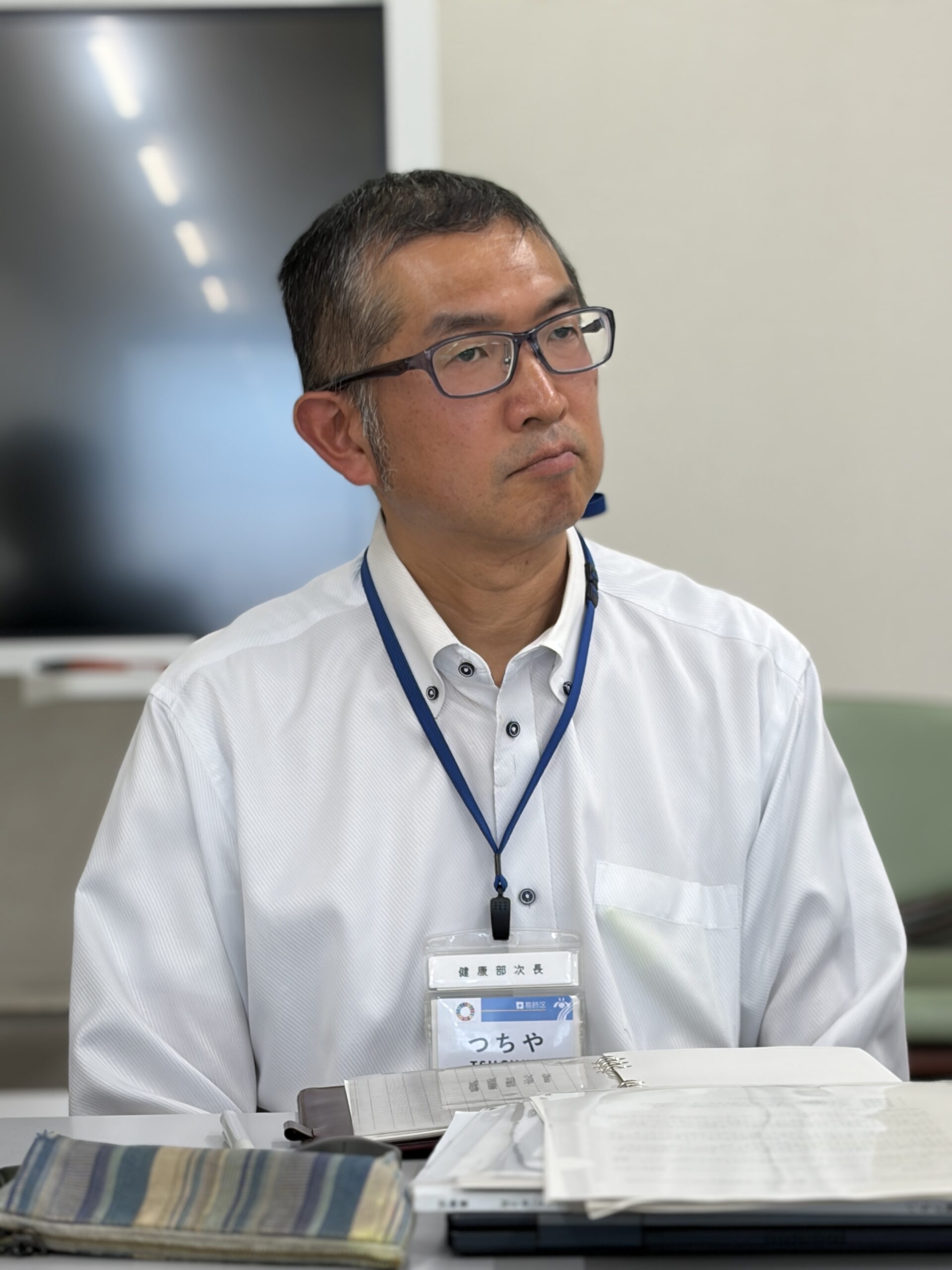葛飾区健康部次長の土屋文彦さん